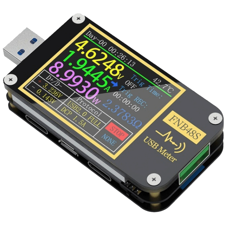 NN-Su USB multifunkcionalni tester FNB48S sa ekranom visoke definicije i USB priključcima
