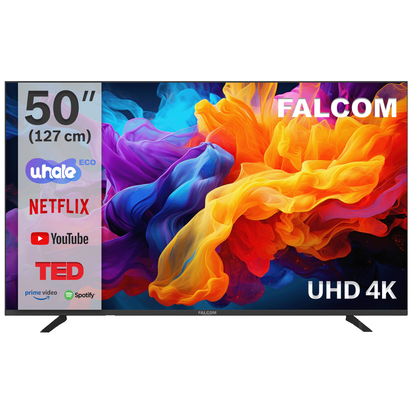 Falcom Smart LED TV 50" sa 4K UltraHD rezolucijom i Whale TV OS operativnim sistemom