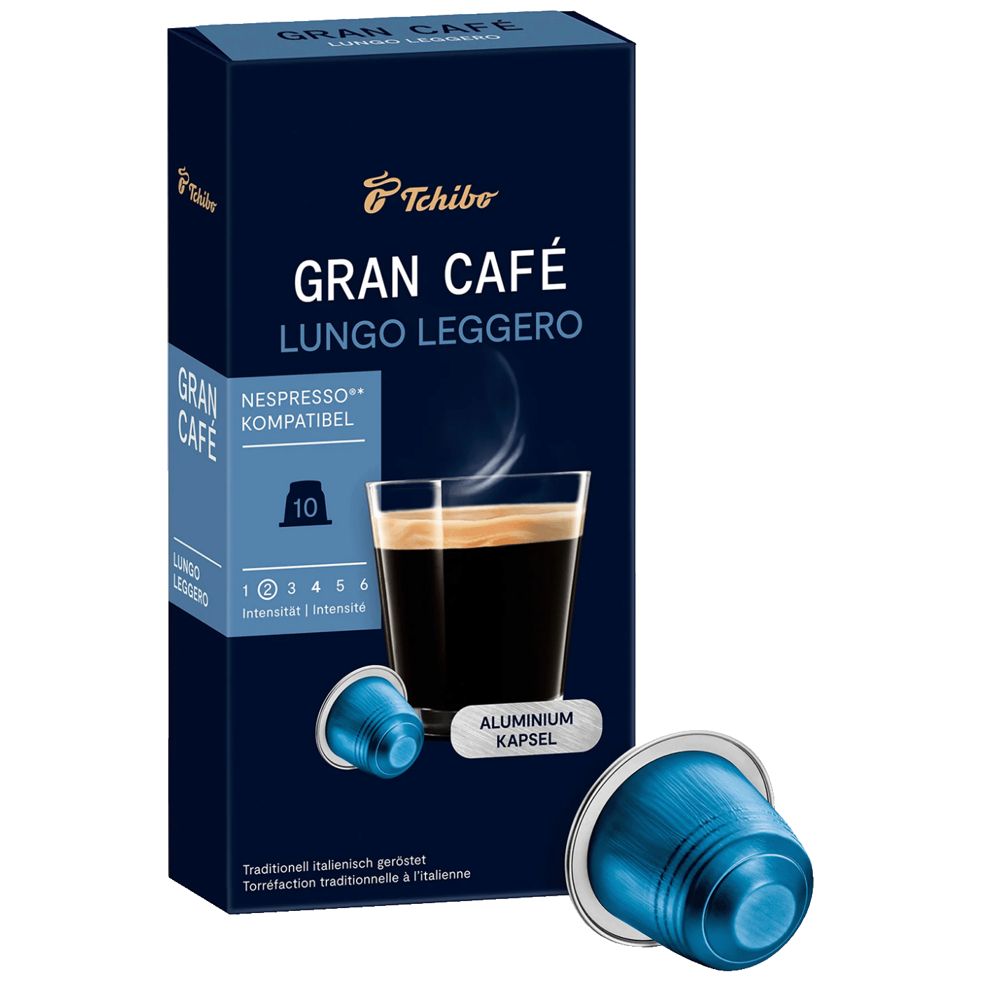 Tchibo Gran Café Lungo Leggero kapsule za Nespresso aparate, pakovanje od 10 komada