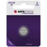 Agfa CR1220 litijska dugmasta baterija u blister pakovanju