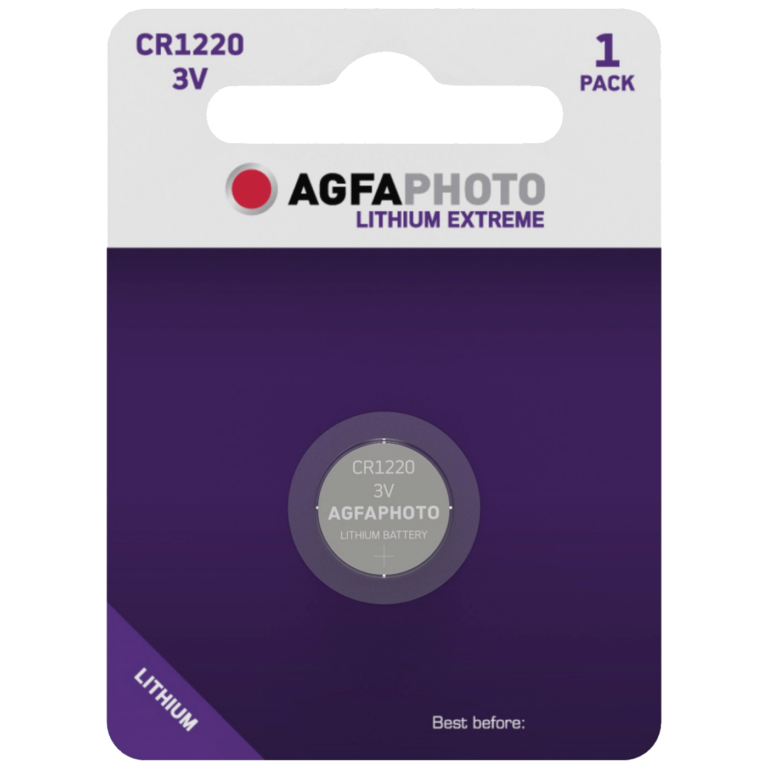 Agfa CR1220 litijska dugmasta baterija u blister pakovanju