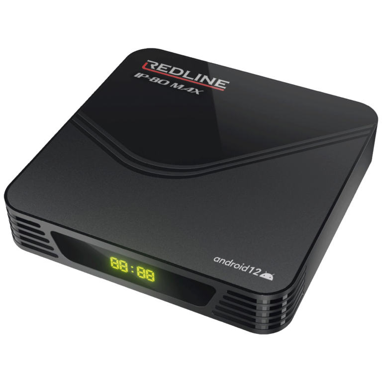 REDLINE IP-80 Max Android IPTV prijemnik sa 4K rezolucijom i WiFi podrškom