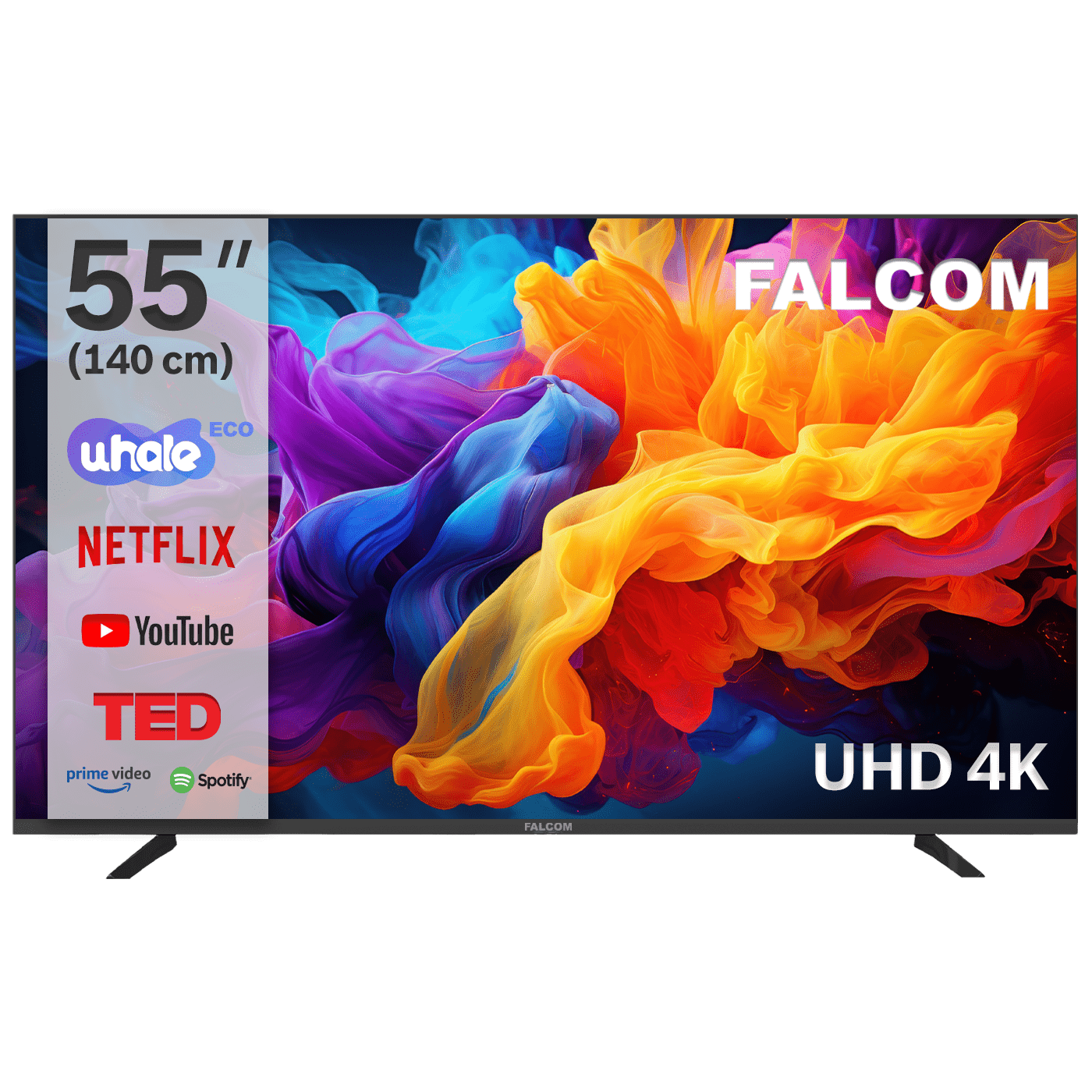 Falcom Smart LED TV 55" sa 4K UltraHD rezolucijom i Whale TV operativnim sistemom