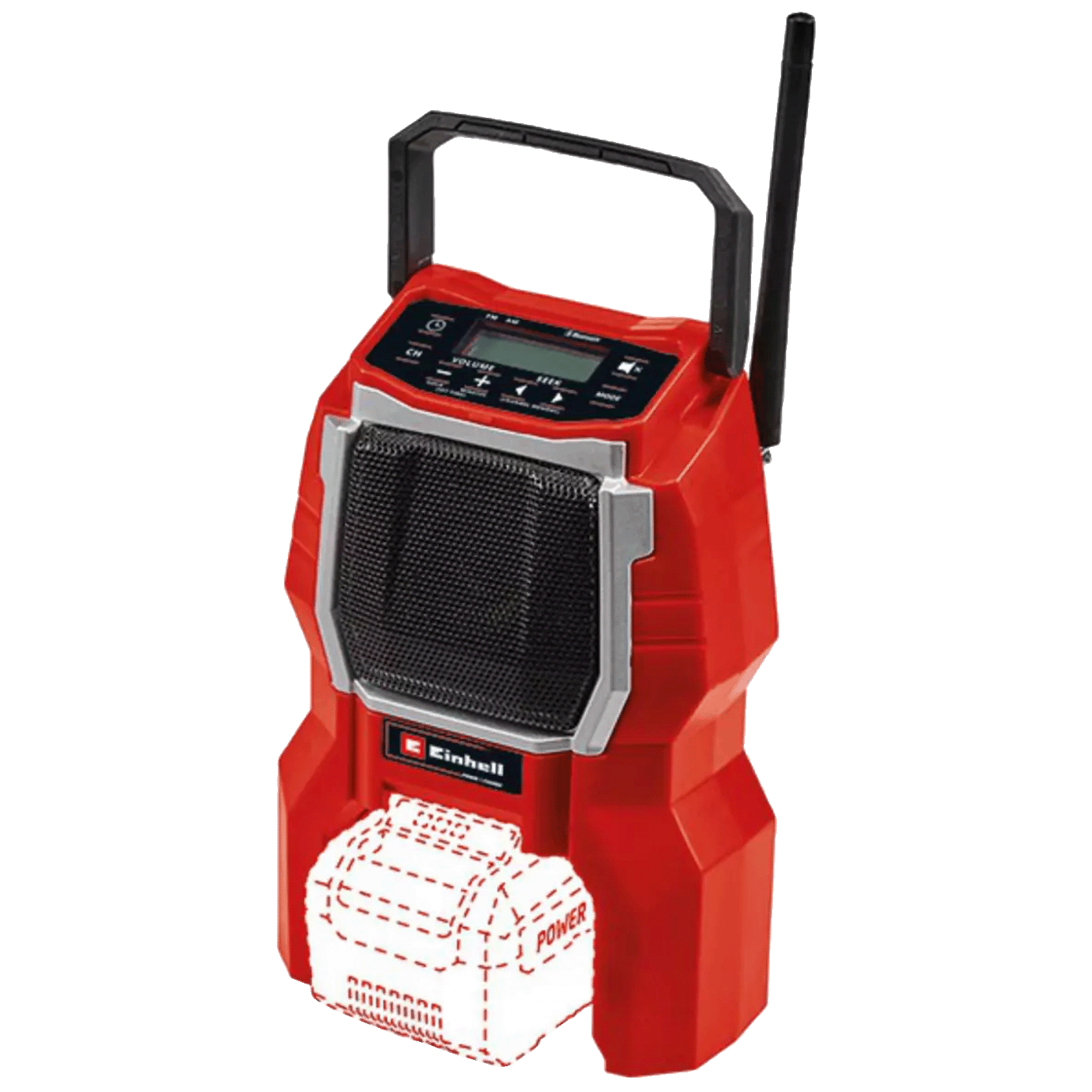 Einhell TC-RA 18 Li BT-Solo bežični radio sa Bluetoothom i LCD zaslonom