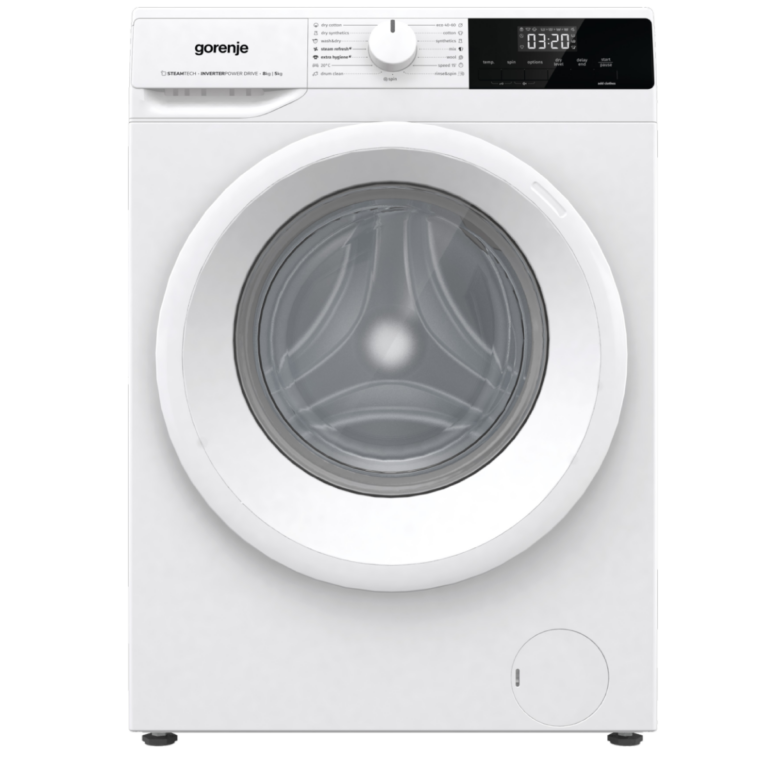 Gorenje mašina za veš i sušilicu W3D2A854ADS, bele boje, sa digitalnim displejem