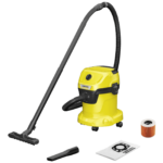 Karcher WD 3 V-17/4-20 usisavač za mokro i suho čišćenje sa crvenim kućištem i spremnikom od 17 litara
