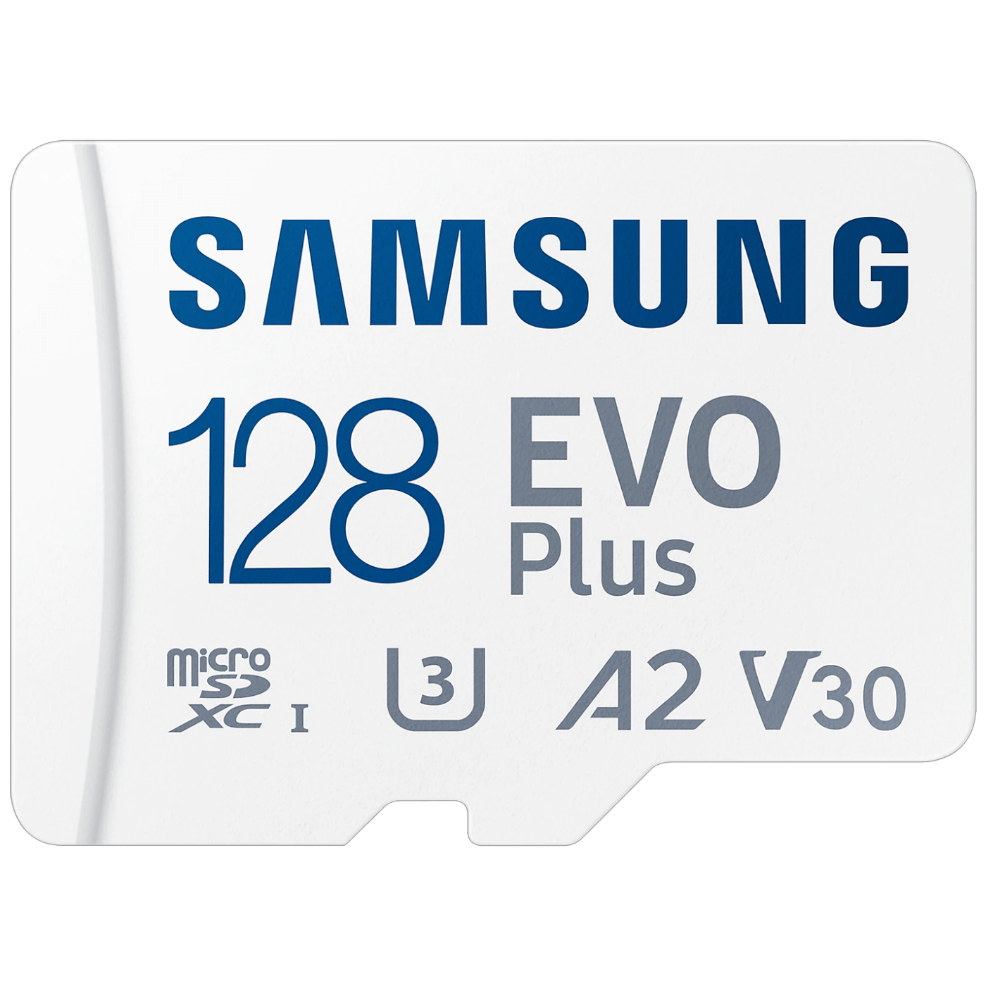 Samsung Micro SDXC kartica EVO Plus 128GB, brzina 160MB/s, crveno-bijeli dizajn