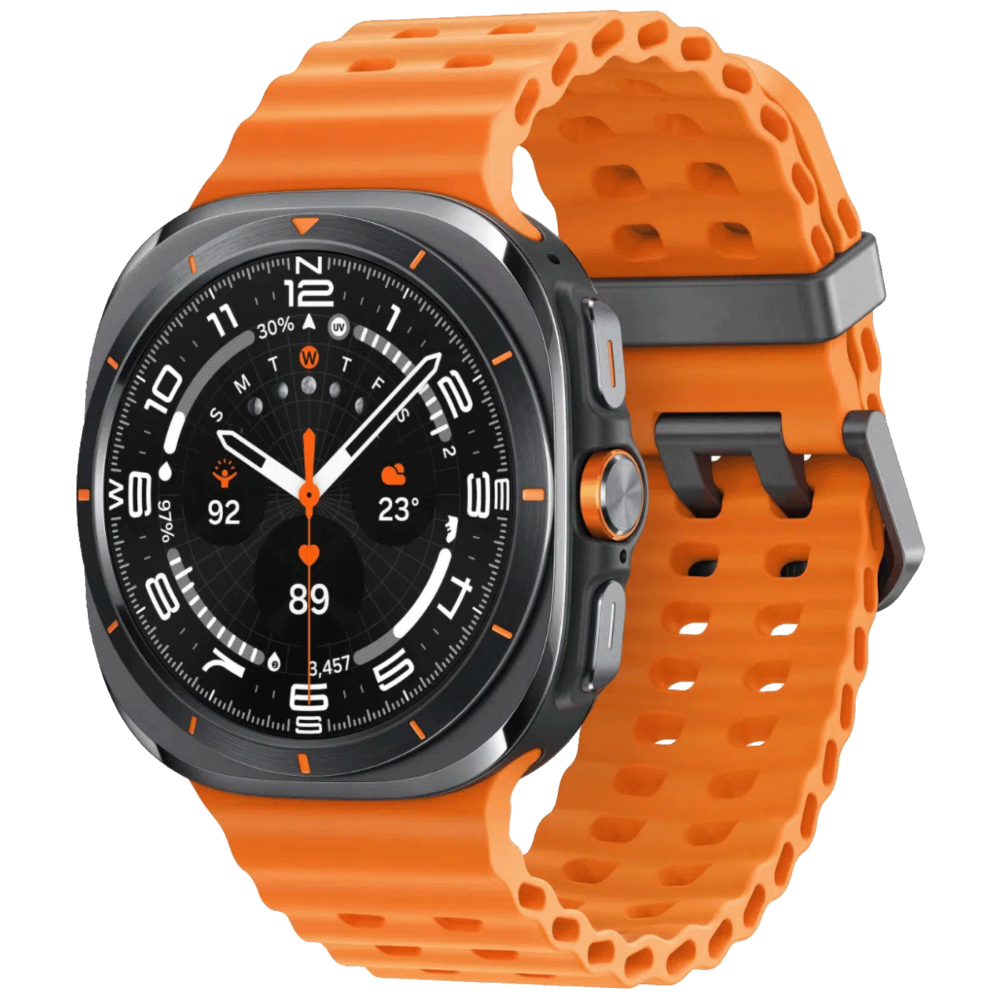 Samsung Galaxy Watch Ultra LTE 47mm sivi pametni sat sa titanskim kučištem i AMOLED zaslonom