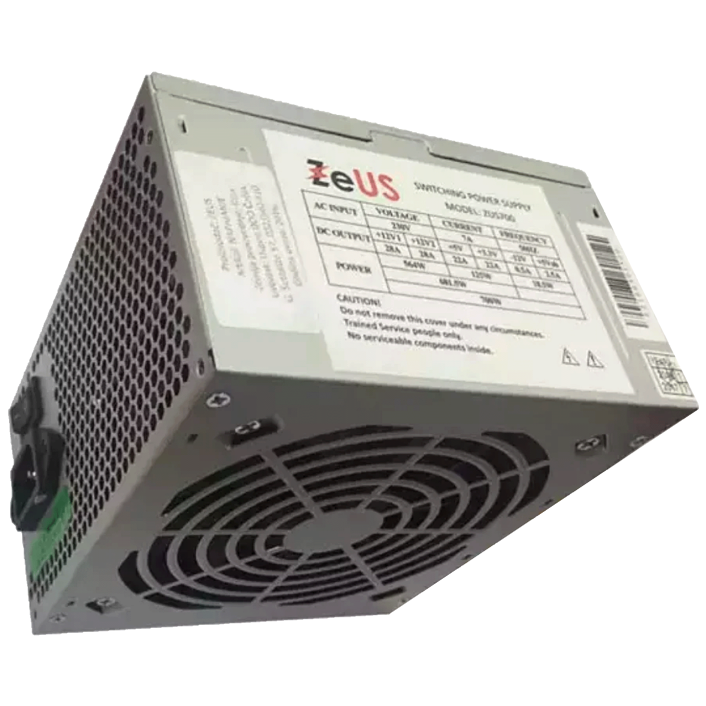 Zeus ZUS-700 PC napajanje 700W sa crnim kućištem i ventilatorom