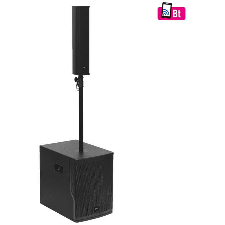 SAL PAS10W43S aktivna zvučna kutija sa subwooferom i satelitima, crne boje, sa Bluetooth opcijom