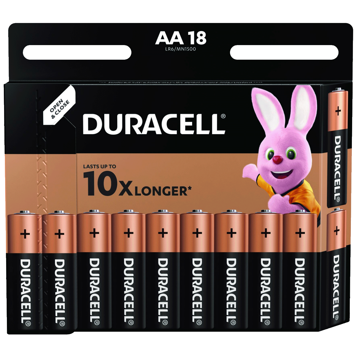 Duracell AA alkalne baterije u blister pakovanju od 18 komada