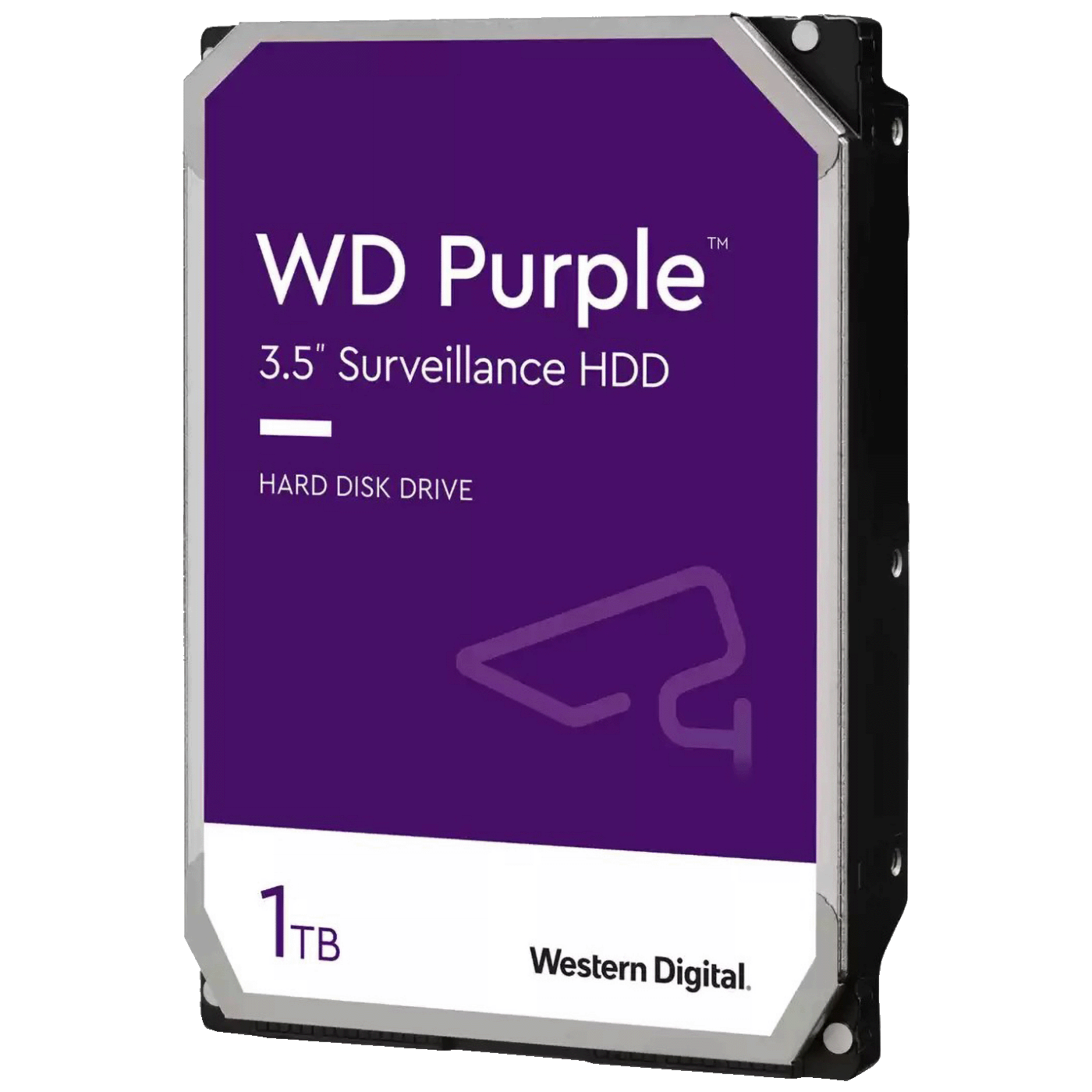 Western Digital Purple 1TB hard disk za video nadzor, model WD11PURZ