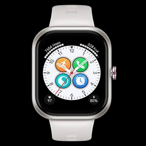 HONOR CHOICE WATCH White pametni sat sa AMOLED ekranom i belom plastičnom kućištem