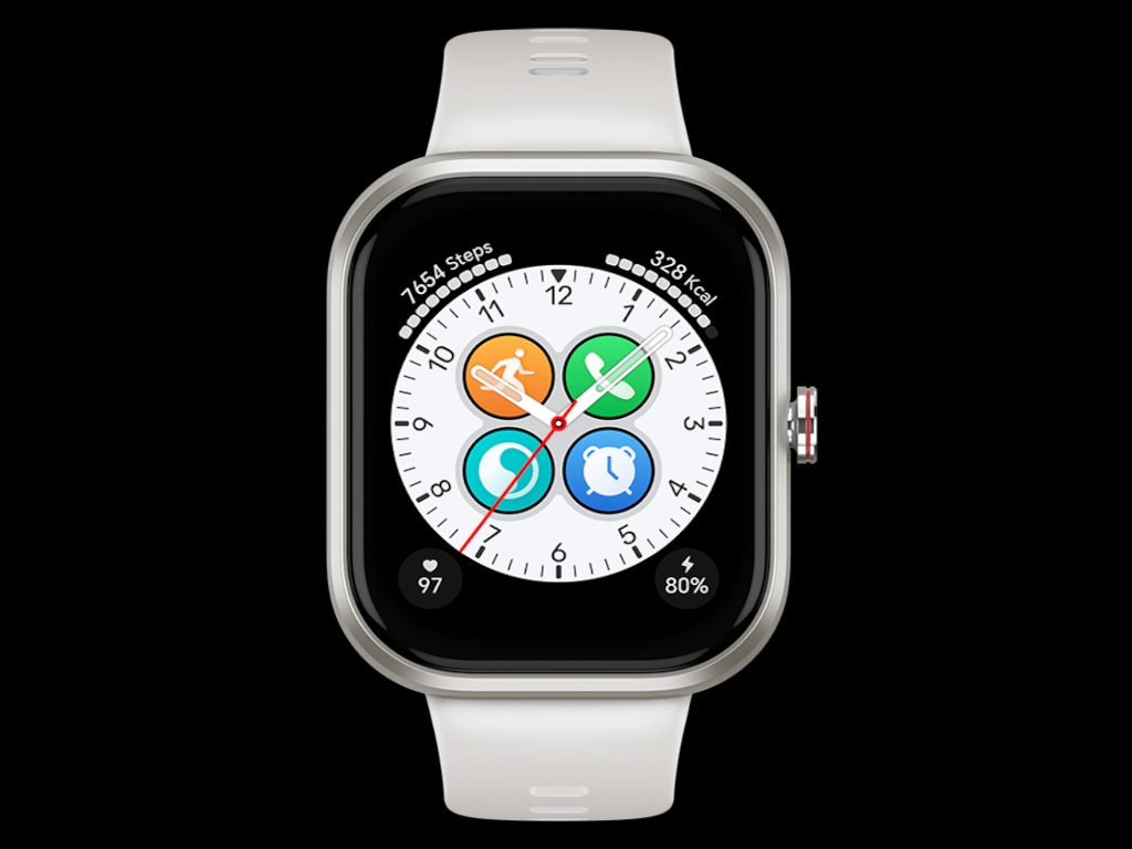 HONOR CHOICE WATCH White pametni sat sa AMOLED ekranom i belom plastičnom kućištem