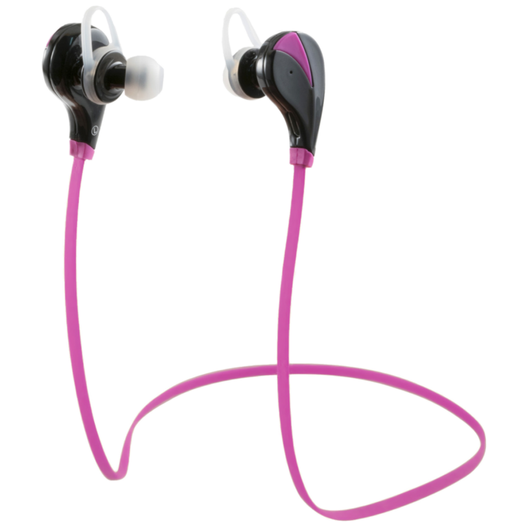 Pink bežične Bluetooth slušalice SAL BTEP 2000/PI sa mikrofonom