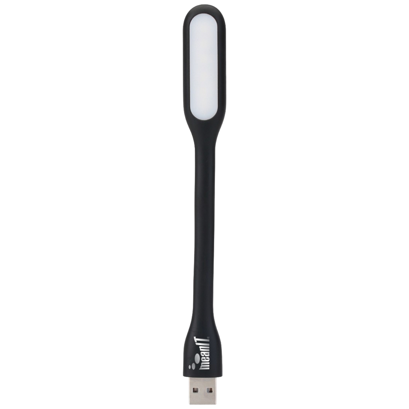 MeanIT USB LED svjetiljka priključena na laptop, savitljivo osvjetljenje