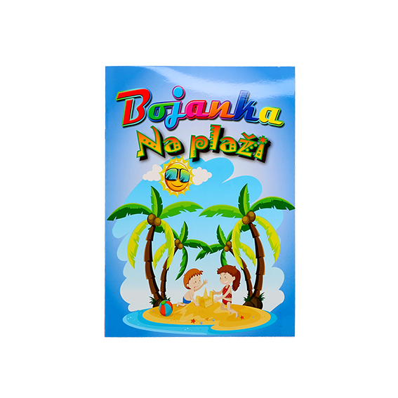 TTS Bojanka Na plaži sa 8 listova i plastificiranim koricama