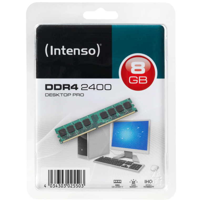 Intenso DDR4 8GB 2400MHz RAM memorija za Desktop računare