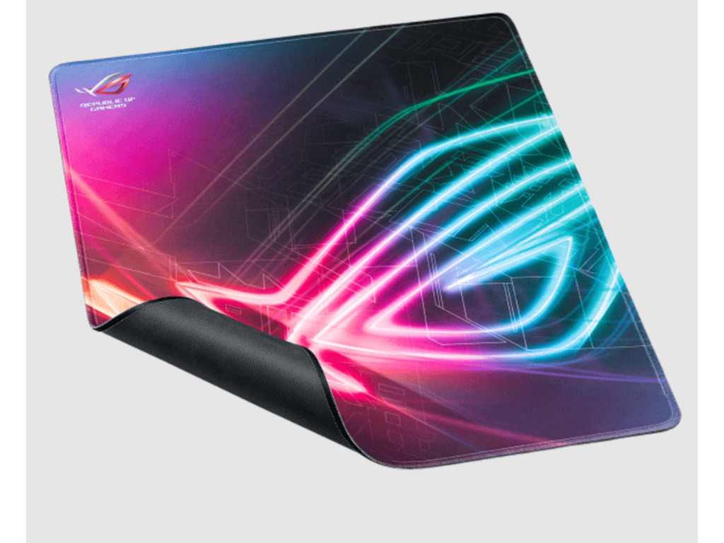 ASUS ROG Strix Edge vertikalna gaming podloga za miš na crnoj podlozi