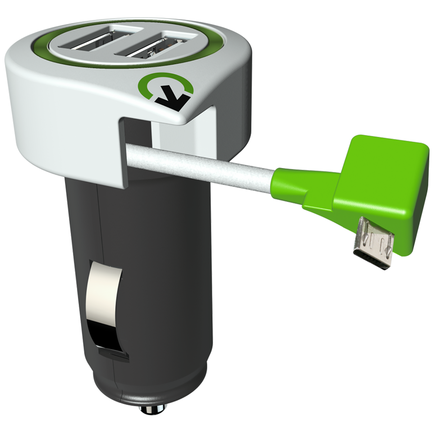 Q2Power Auto punjač sa 3 USB porta za brzo punjenje u automobilu