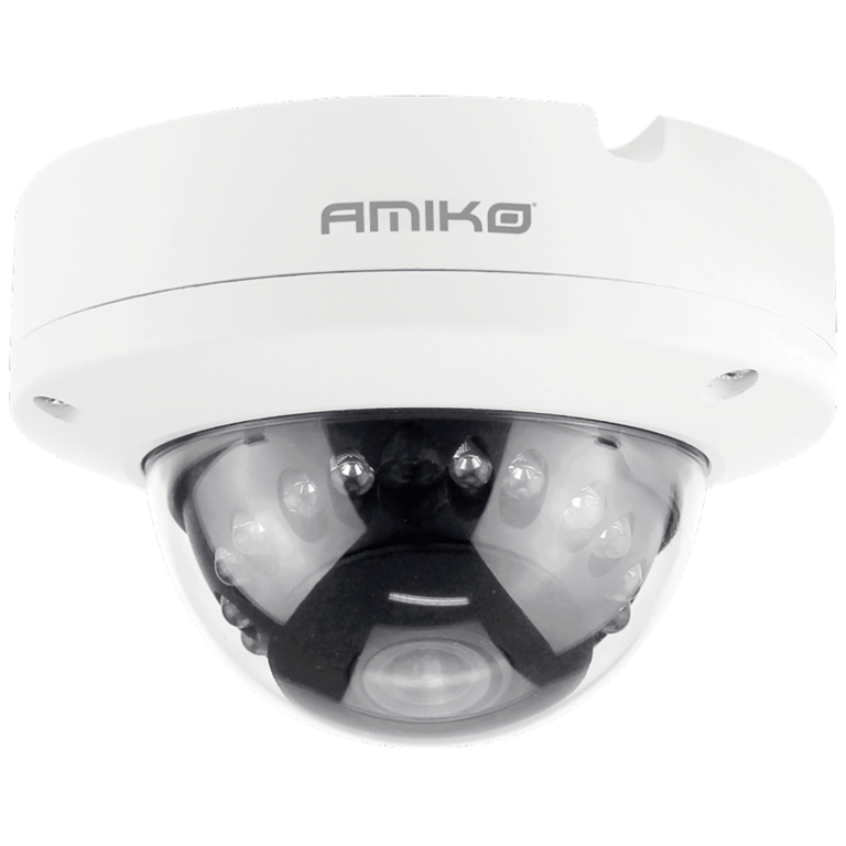 Amiko Home IP kamera 3MP sa PoE napajanjem i metalnim kućištem u bijeloj boji