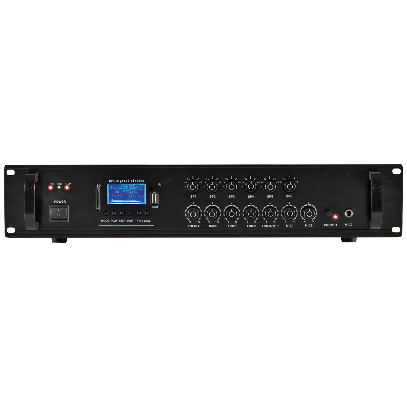 SAL MPA 240BT pojačalo sa miksetom, Bluetooth, FM radio i MP3 player