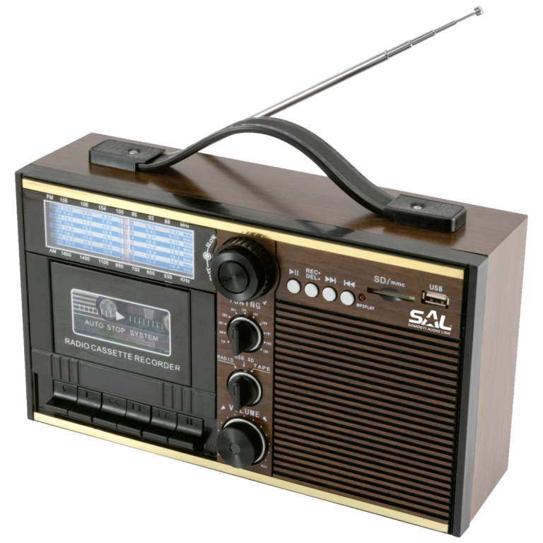 SAL RRT 11B retro radio kazete prijemnik sa kasetofonom i USB ulazom