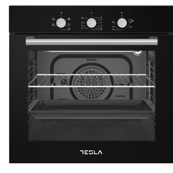 TESLA ugradna pećnica BO600SB, crna boja, sa digitalnim displejem