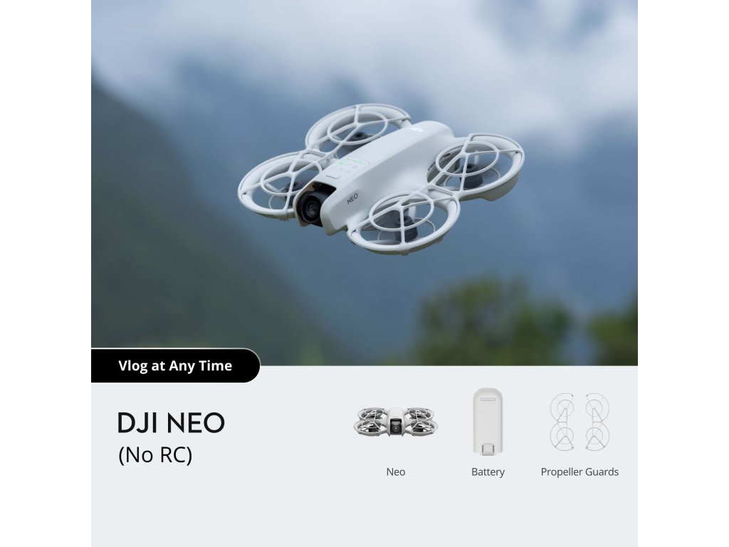 DJI Neo dron sa daljinskim upravljačem i dodatnim opremom