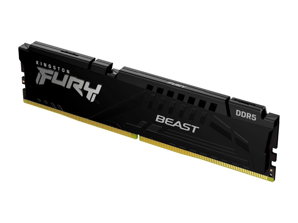 Kingston 16GB DDR5 Fury Beast RAM memorija sa crvenim hladnjakom