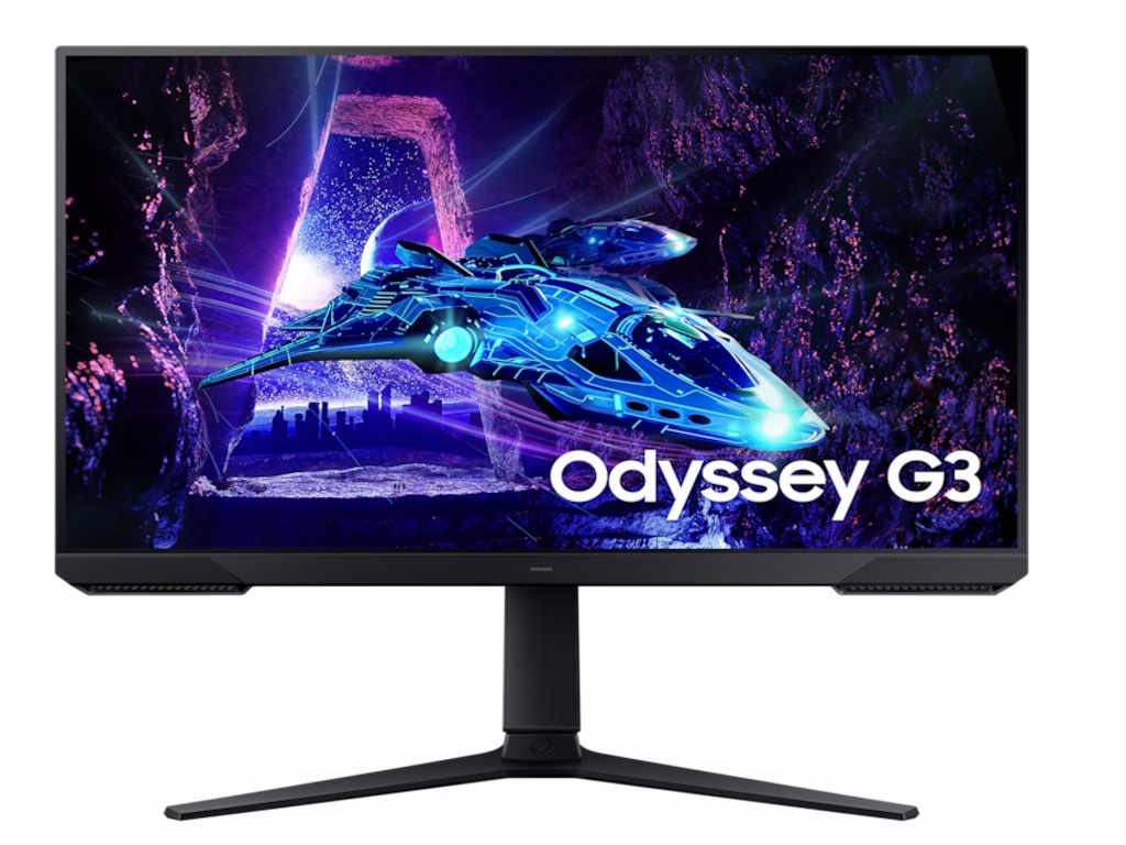 Samsung 27" G30D Odyssey gaming monitor sa crnim okvirom i podesivim postoljem