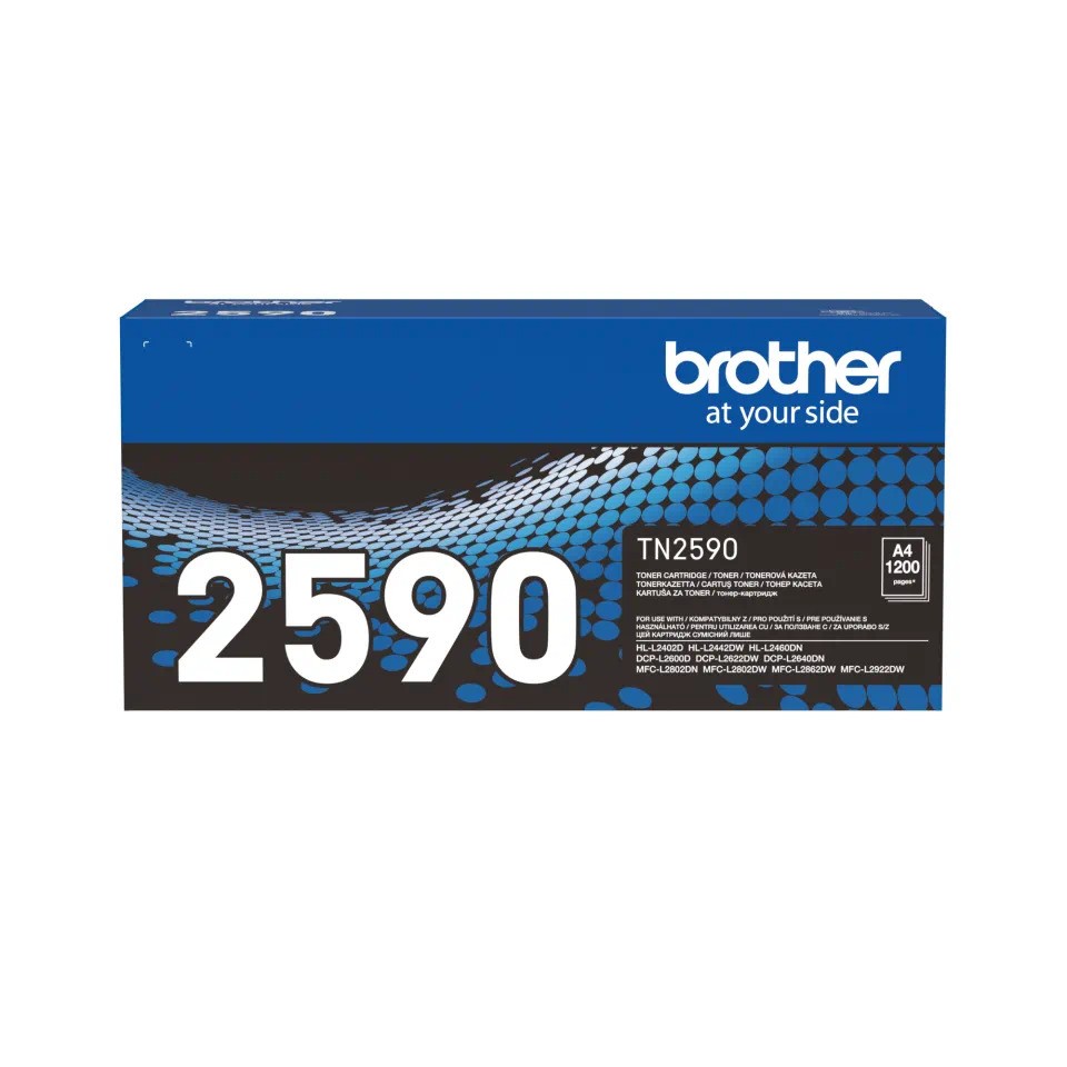 Original Brother TN-2590 toner za laser štampače, pakovanje za 1200 stranica