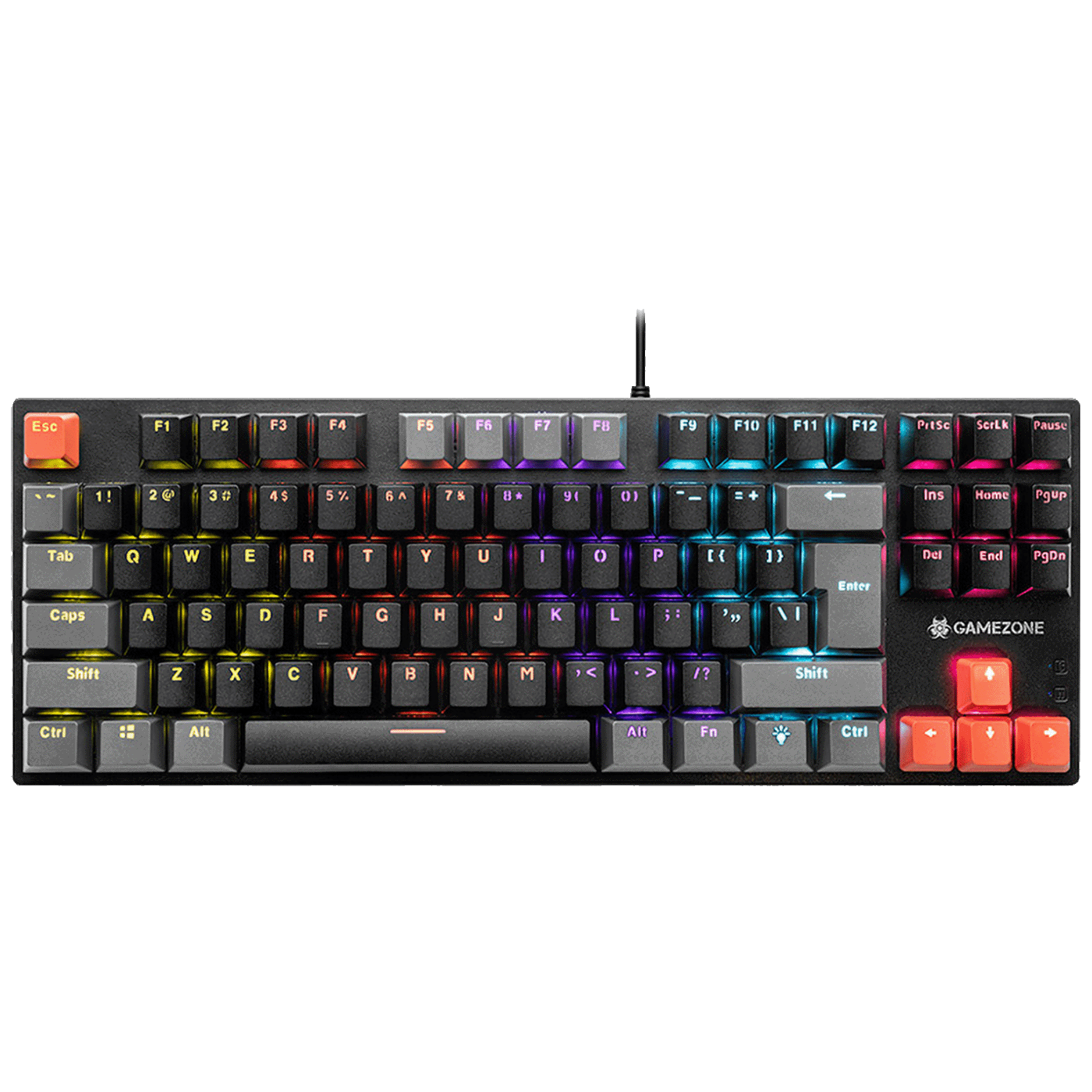 Tracer GAMEZONE Blade 87 mehanička gaming tastatura sa RGB LED osvjetljenjem i kompaktnim dizajnom