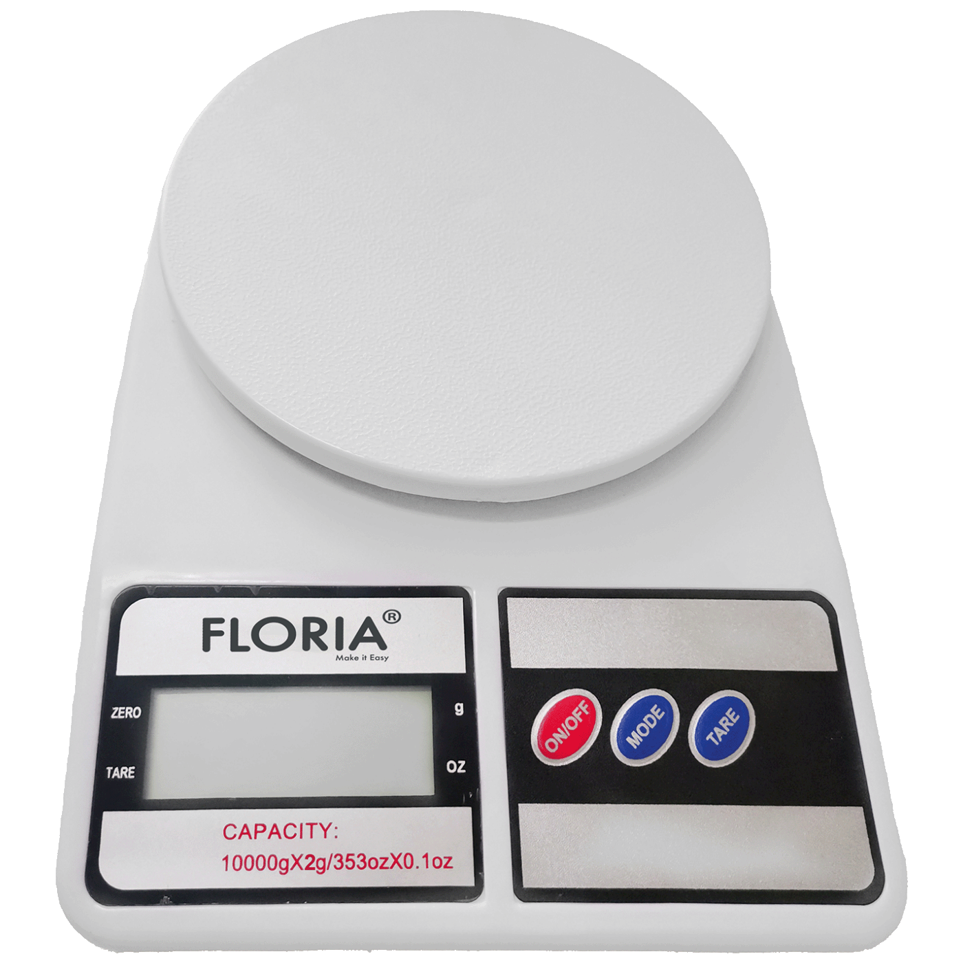 Floria digitalna kuhinjska vaga do 1 kg sa LCD zaslonom