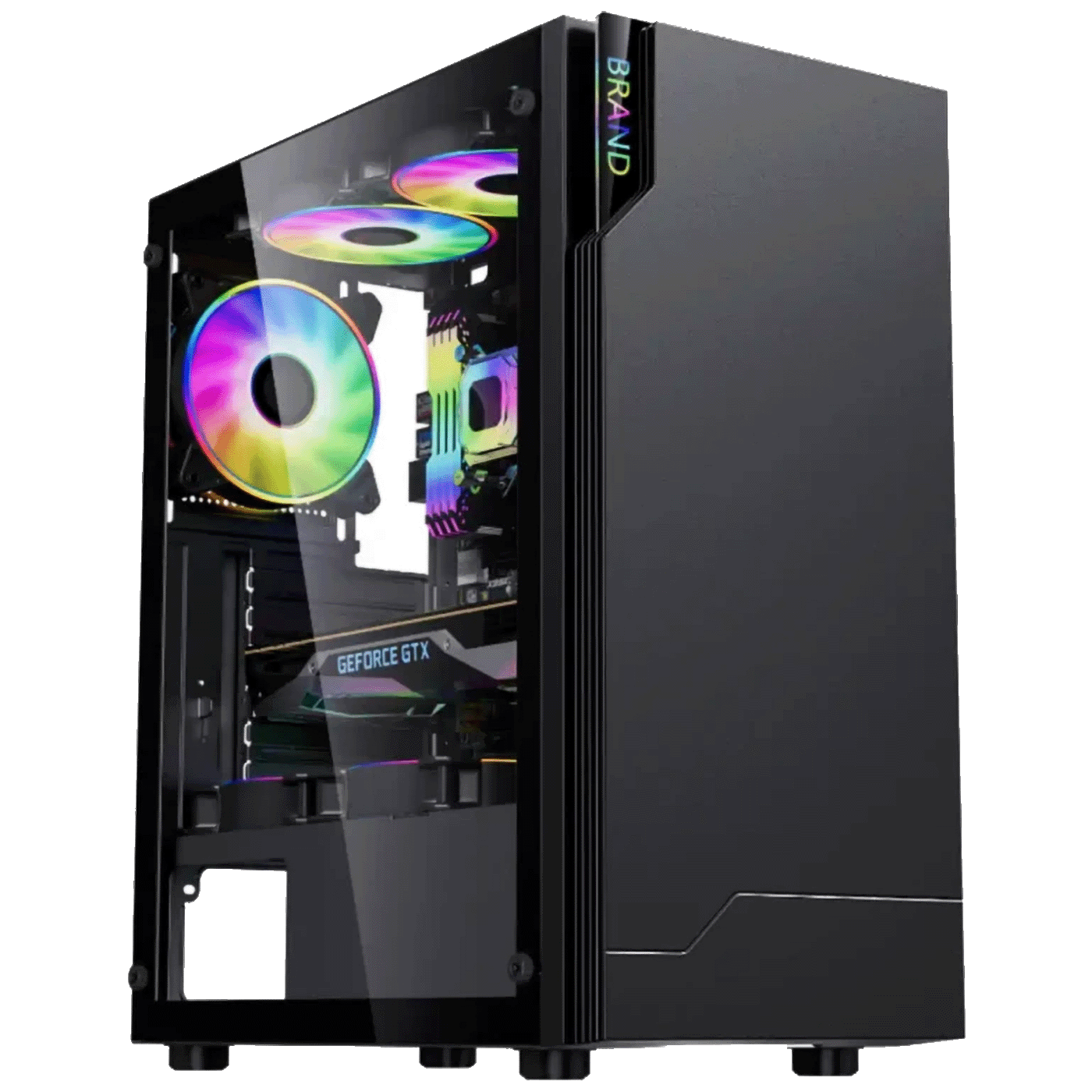 Zeus desktop računar sa AMD Ryzen 5 3600 procesorom i RX580 grafičkom karticom