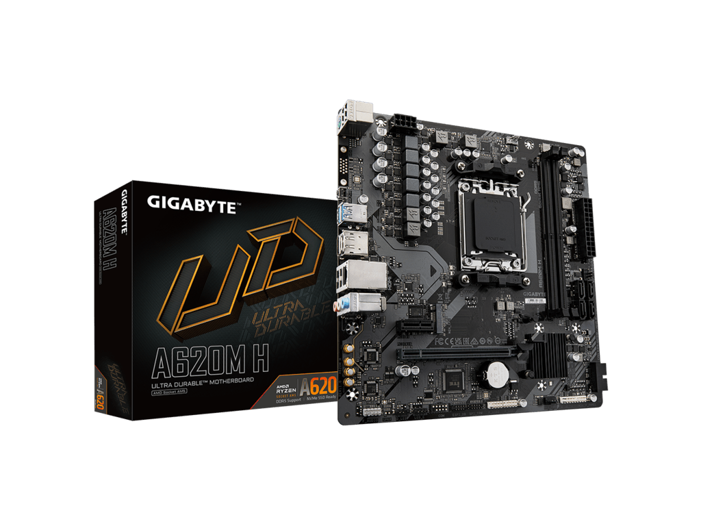 GIGABYTE A620M H matična ploča sa AM5 soketom i DDR5 memorijskim slotovima