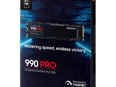 Samsung SSD 990 PRO 4TB NVMe M.2 disk sa PCIe Gen 4.0 podrškom