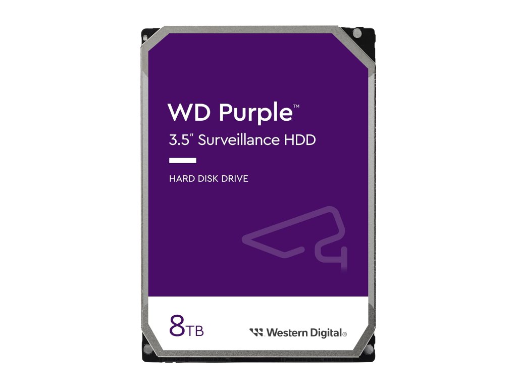 WD Purple 8TB SATA3 HDD za video nadzor sa 256MB keša