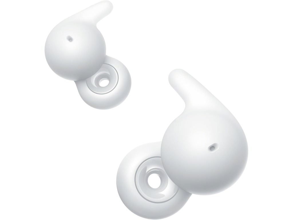 Bijele Sony LinkBuds True Wireless slušalice sa IPX4 vodootpornošću