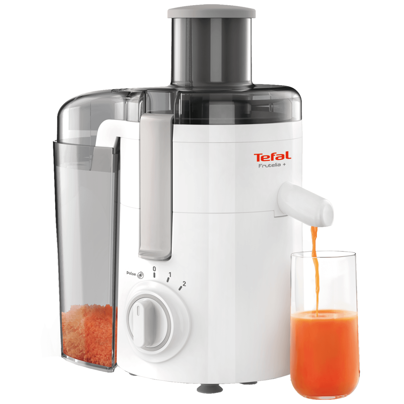 Tefal Frutelia sokovnik 350W sa širokim otvorom i posudom za sok od 950ml