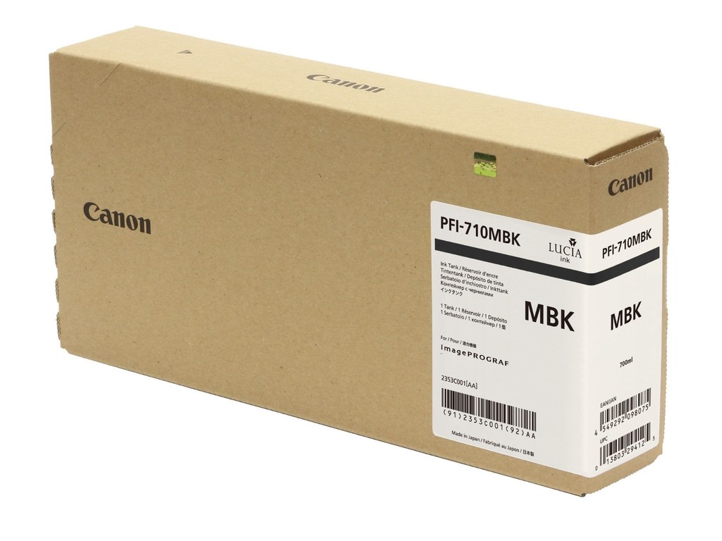 Canon tinta PFI-710 Matte Black 700ml za inkjet printere