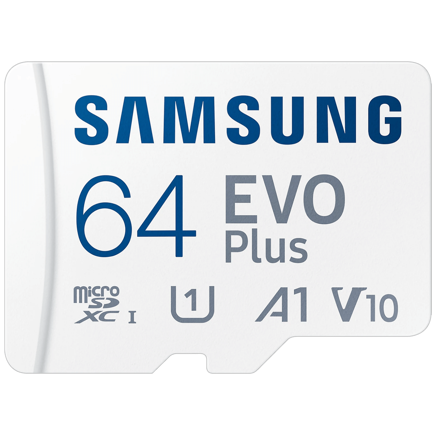Samsung Micro SDXC EVO Plus kartica 64GB, brzina 160MB/s, crveno-bijeli dizajn