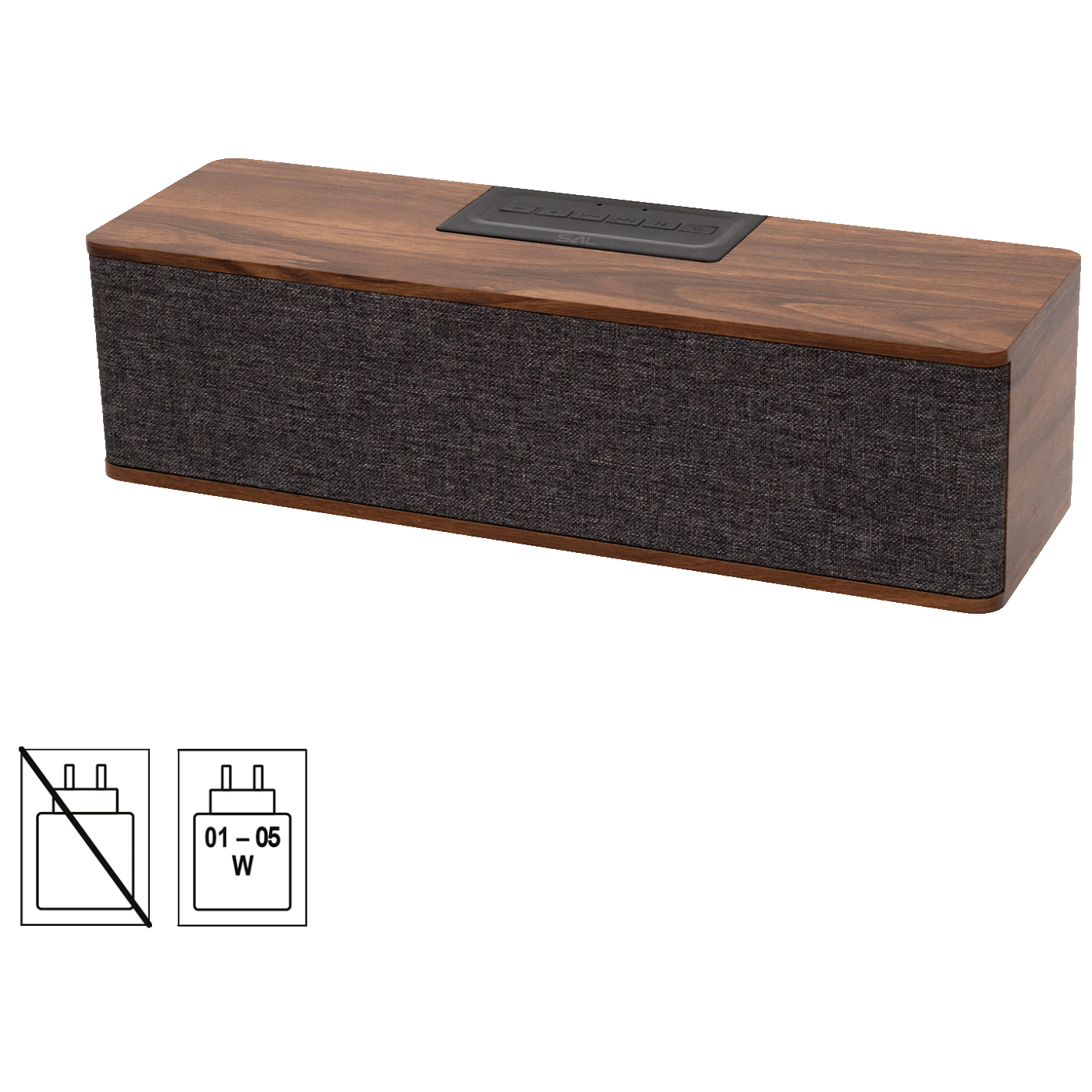 SAL RRT7 retro radio i Bluetooth zvučnik u drvenom kućištu sa tekstilnim detalima