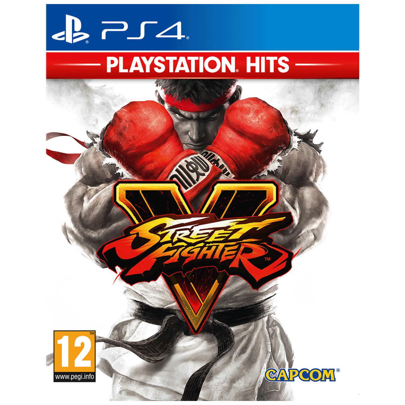 Street Fighter V - PS Hits EU naslovnica za PlayStation 4