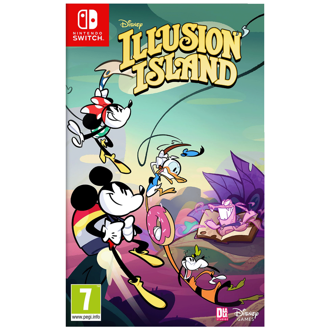 Nintendo Switch igra Disney Illusion Island sa likovima Mikija Mausa i prijatelja
