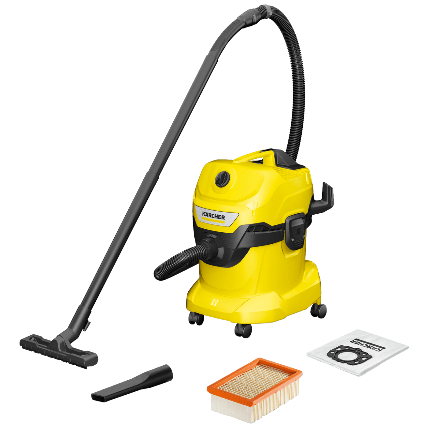Karcher WD 4 V-20/5/22 usisavač za mokro i suvo usisavanje sa plastičnim rezervoarom od 20 litara