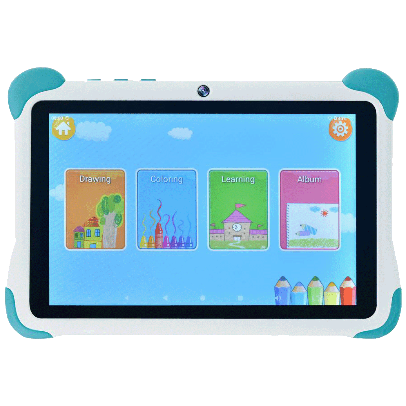 MeanIT K28 Fun Kids tablet sa 8" ekranom i gumiranim kućištem