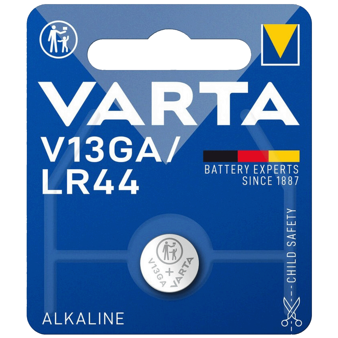 Varta LR44 alkalna dugmasta baterija 1,5V u blister pakovanju
