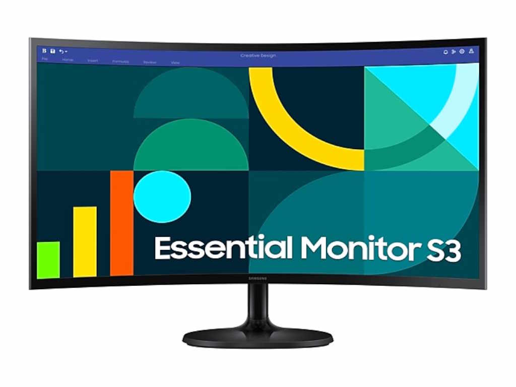 27-inčni FHD zakrivljeni Samsung monitor sa bezokvirnim dizajnom i crnom bojom