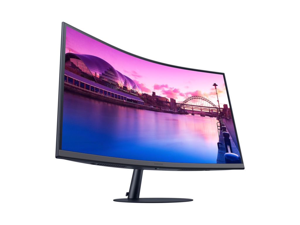 32 inch FHD zakrivljeni Samsung monitor T55 sa crnim okvirom i VA panelom